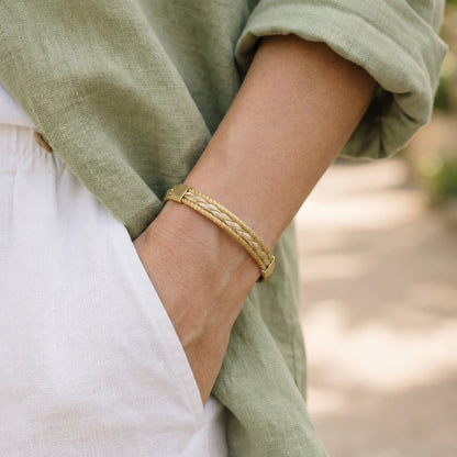 Golden Aura Duna Strand Bracelet