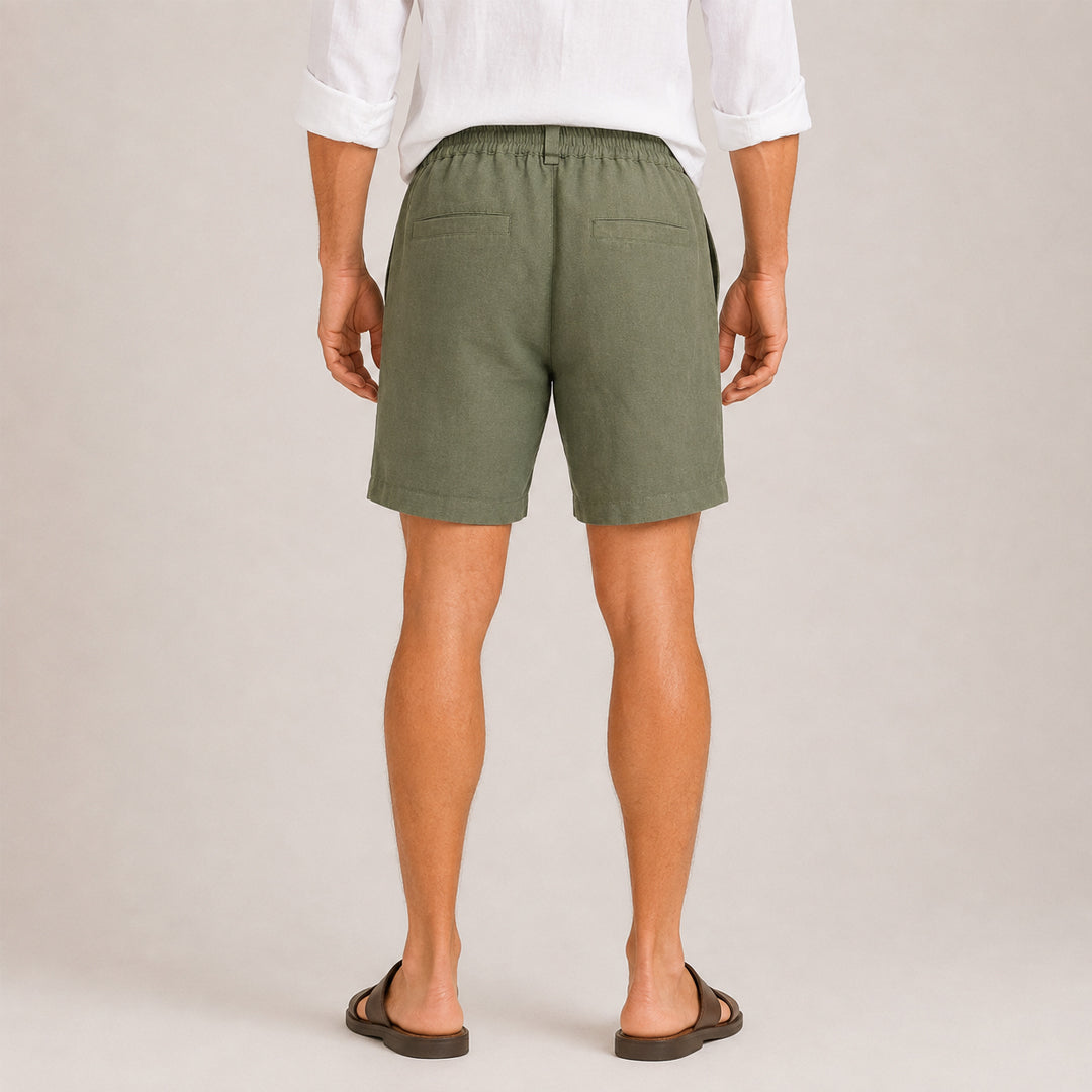 Biscayne Linen Shorts