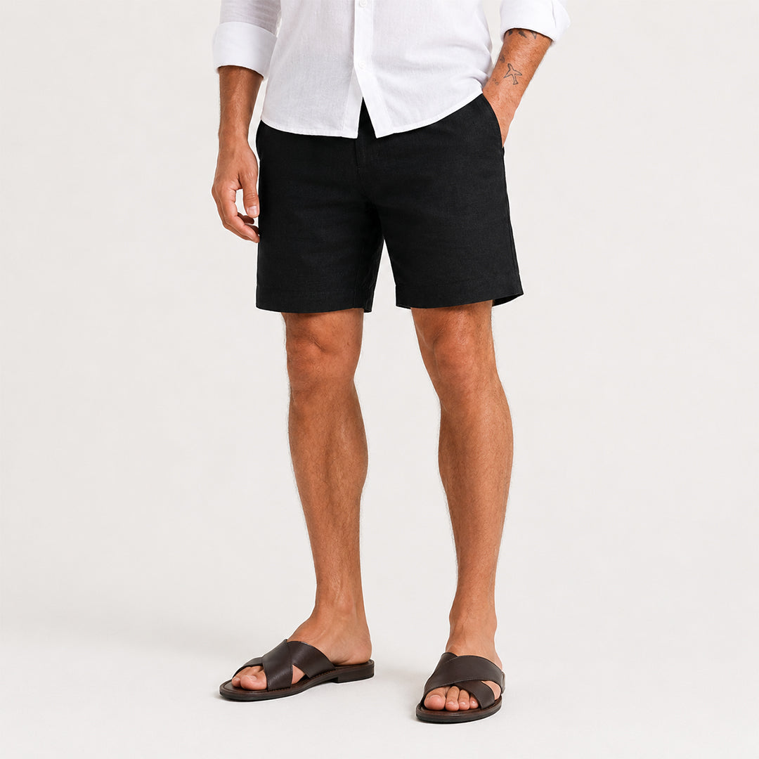 Biscayne Linen Shorts