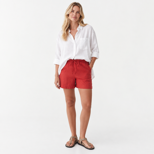 Boca Raton Linen Shorts