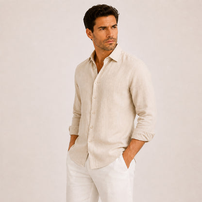 Coconut Grove Linen Shirt