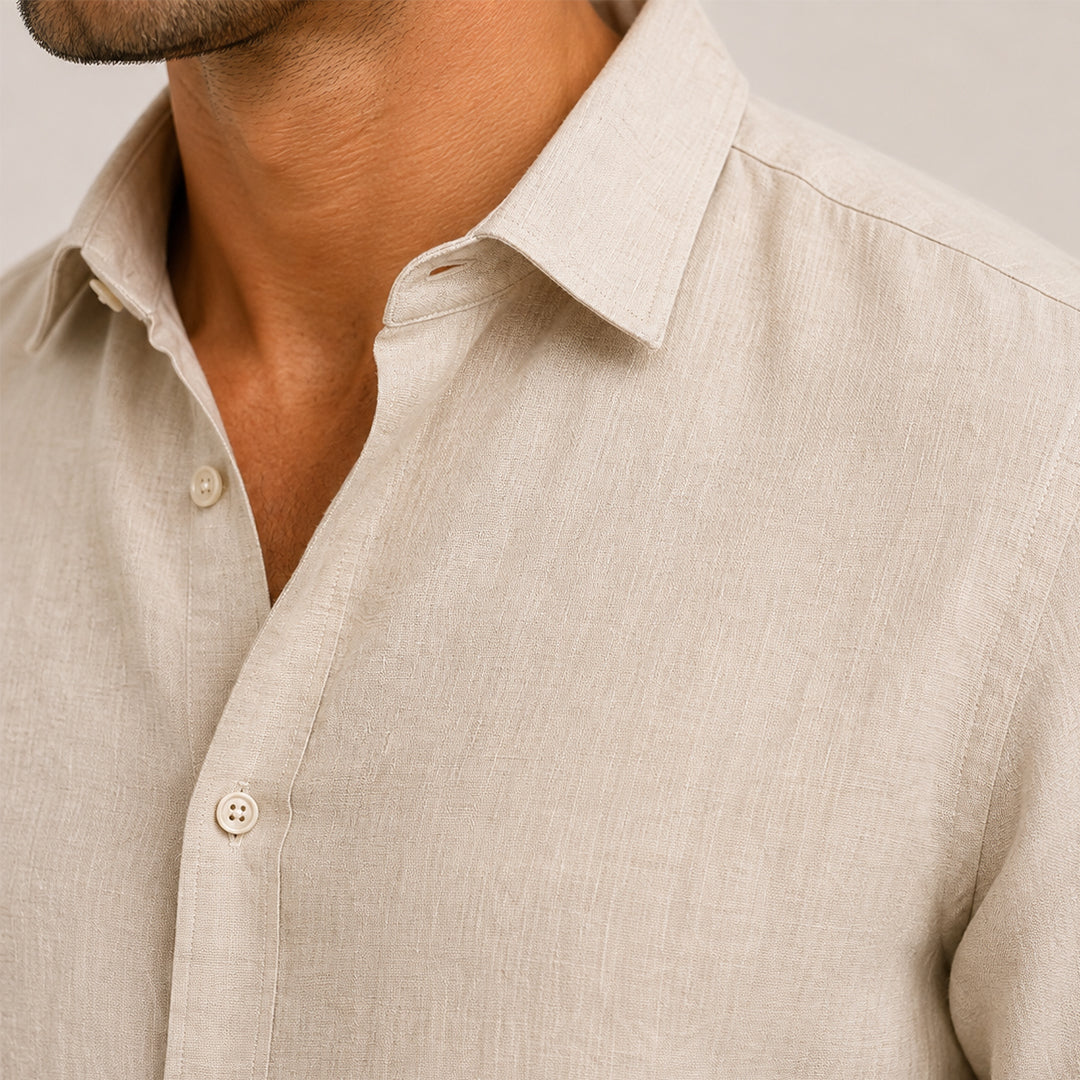 Coconut Grove Linen Shirt