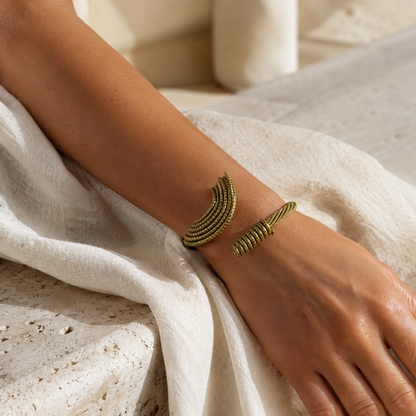 Espiral Dourada Bracelet