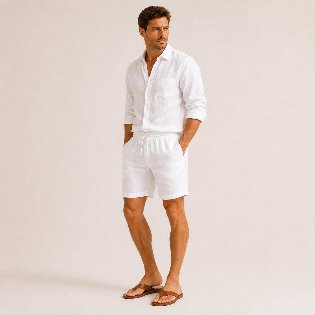 Siesta Key Linen Shorts