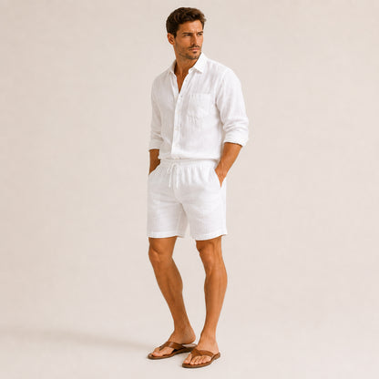 Siesta Key Linen Shorts