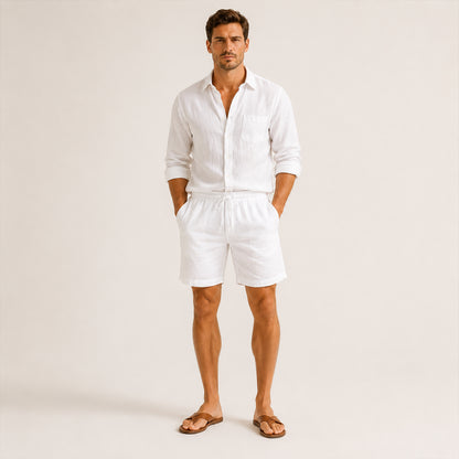 Siesta Key Linen Shorts