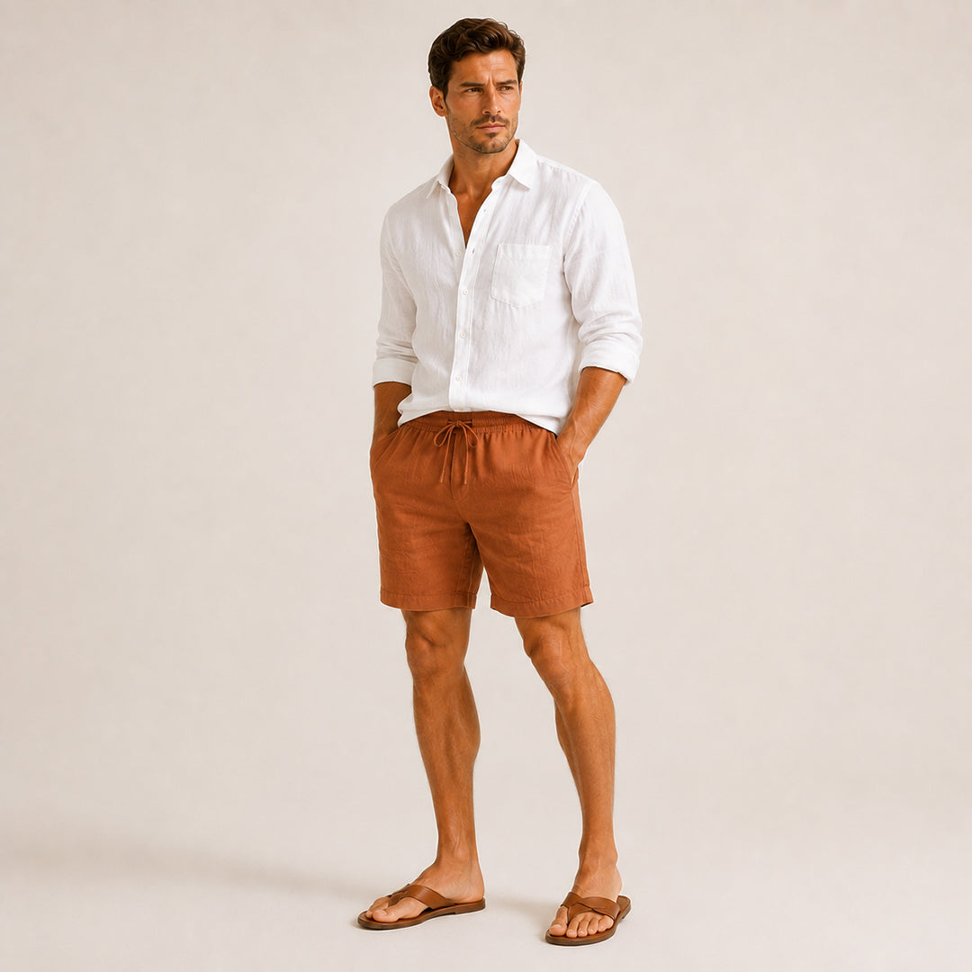 Siesta Key Linen Shorts
