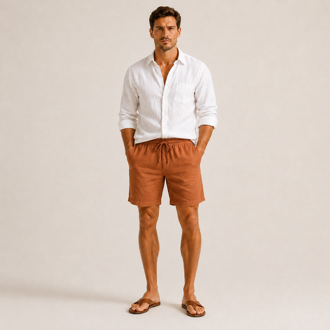Siesta Key Linen Shorts