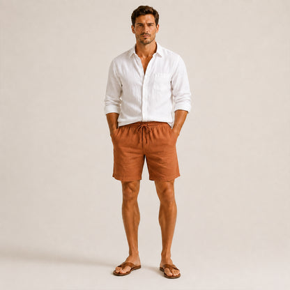 Siesta Key Linen Shorts