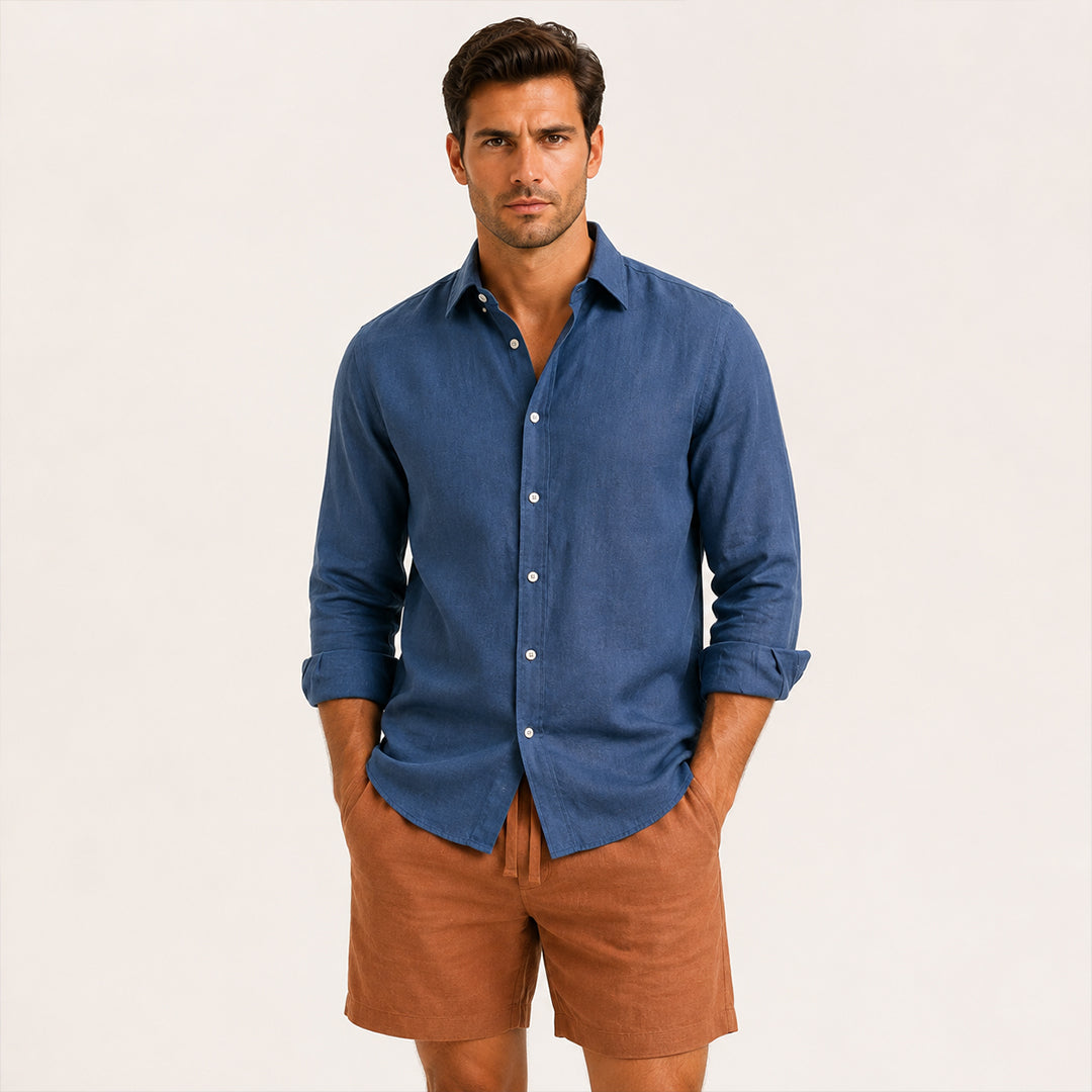 Wynwood Long Sleeve Linen Shirt
