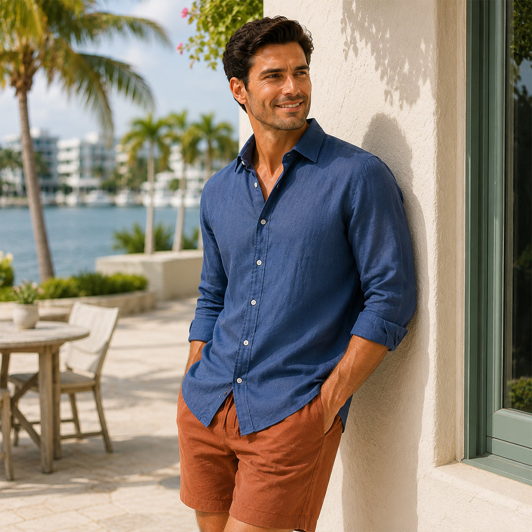 Wynwood Long Sleeve Linen Shirt