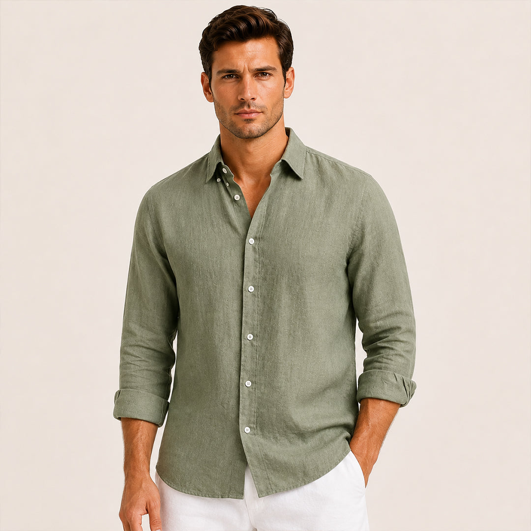 Wynwood Long Sleeve Linen Shirt