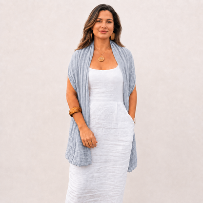 Vizcaya Linen Scarf