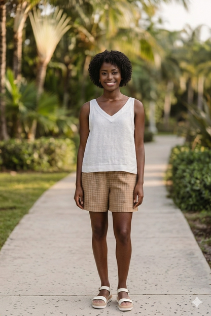 Seaside Linen Shorts