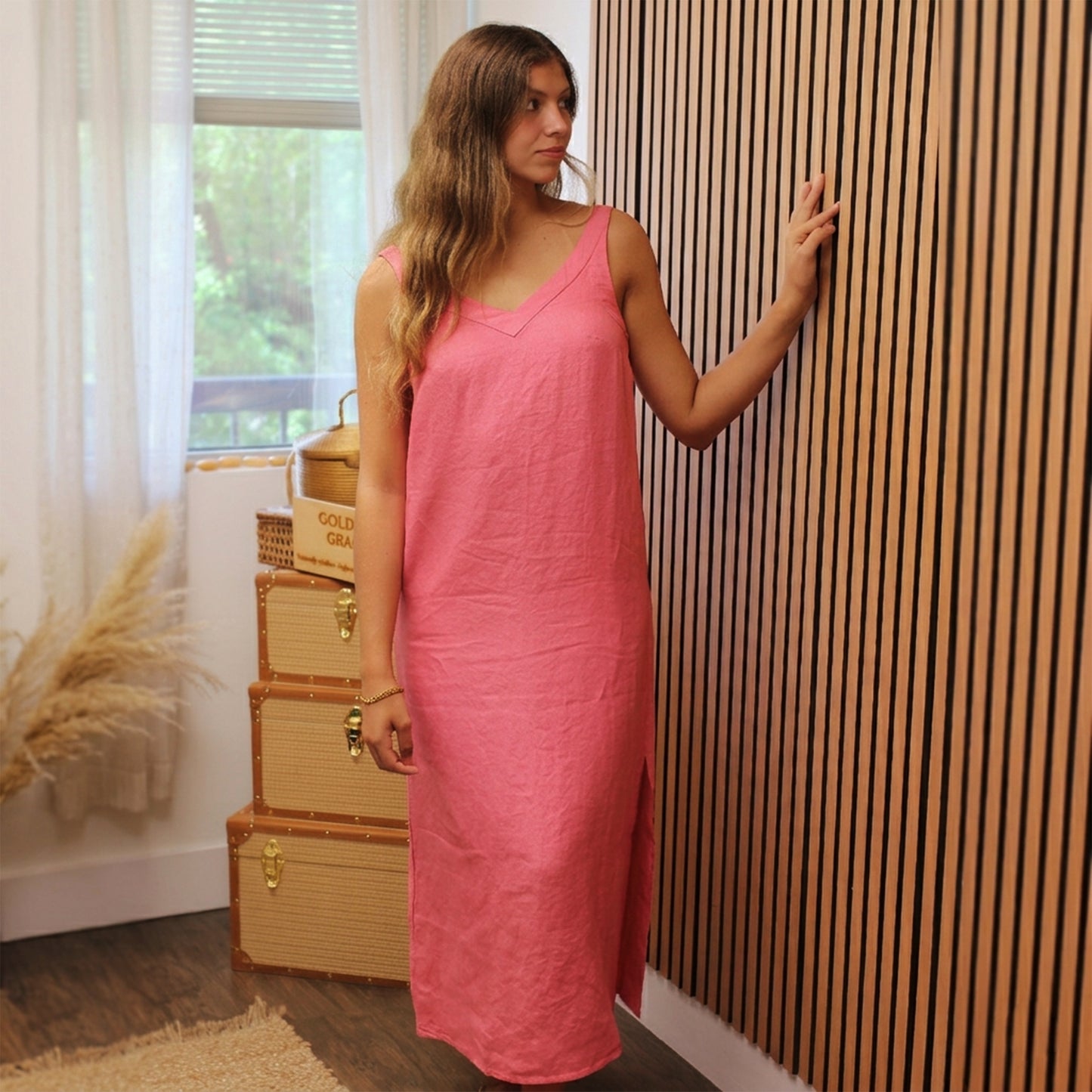 South Beach Linen Dress