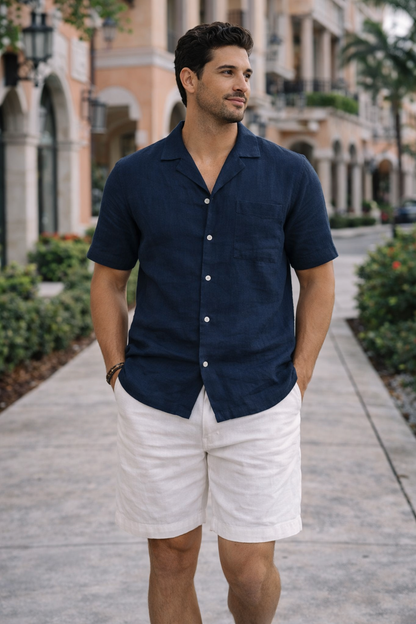 Stock Island Camp Collar Shirt